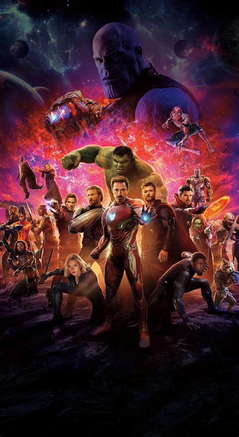Download avengers: infinity war, movie, poster, international 1440x2630 ...