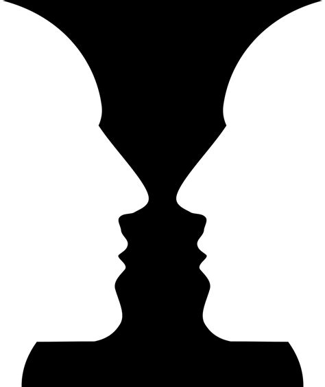 Download Can You See Vase And Faces Simultaneously   Vase And Face ...