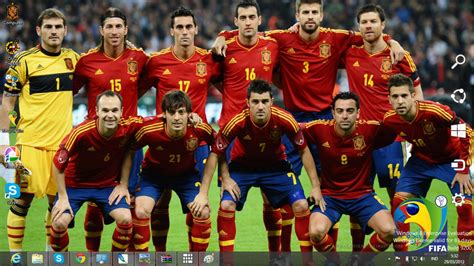 download gratis tema windows 7: Spain National Football ...