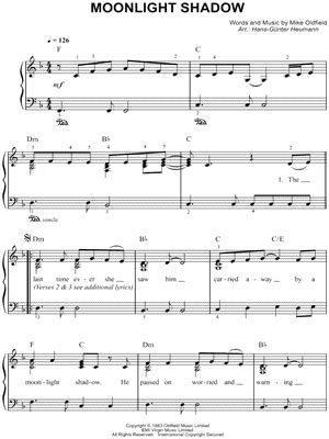Download Mike Oldfield Digital Sheet Music and Tabs