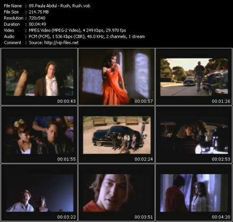 Download Paula Abdul   Rush, Rush   HQ/VOB/MPEG 2 Video