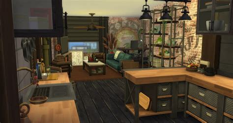 Download The Sims 4 Loft Industrial Kit + Crack   ModsTheSims
