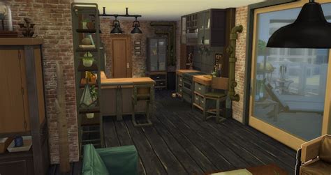 Download The Sims 4 Loft Industrial Kit + Crack   ModsTheSims