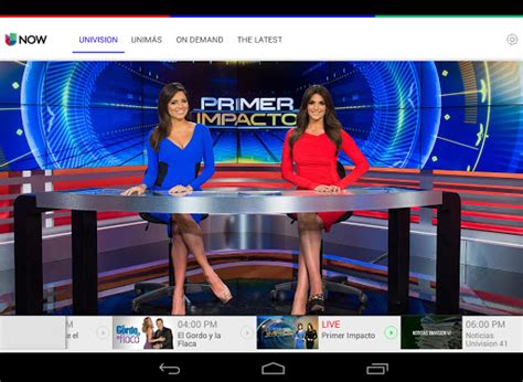 Download Univision NOW: TV en vivo Google Play softwares ...