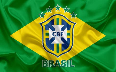 Download wallpapers Brazil national football team, logo ...