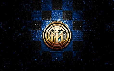 Download wallpapers Inter Milan FC, glitter logo, Serie A ...