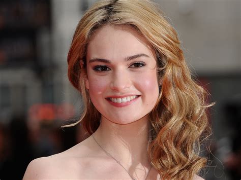 Downton Abbey  actress Lily James to star in  Cinderella ...