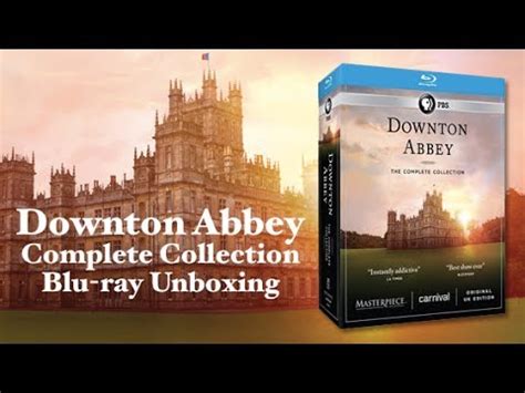 Downton Abbey Complete Collection Blu ray Unboxing!   YouTube