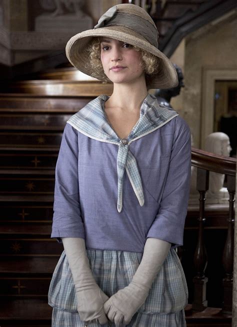 Downton Abbey s bad girl Lily James tipped to be next big ...