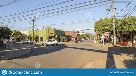 Downtown Of Bonito MS, Brazil Editorial Image   Image of ...