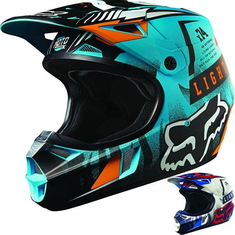 DP   Fox Racing V1 Vicious Youth Motocross Helmets | Dirt ...