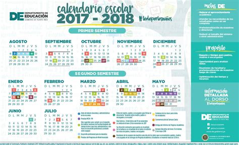 Dpto. de Educación on Twitter:  Calendario oficial para el ...