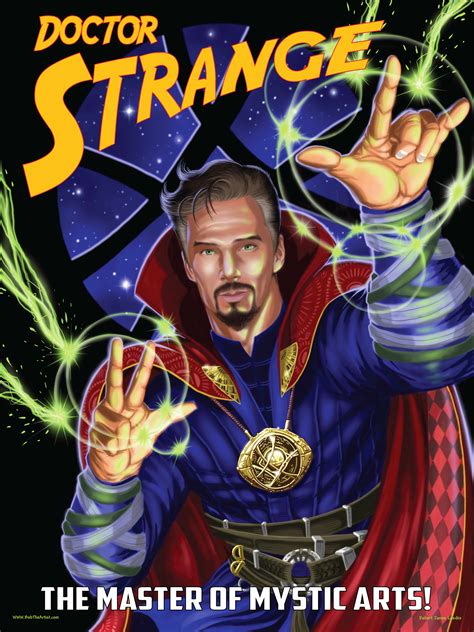 Dr Strange  Movie Version  Poster – Bob The Artist