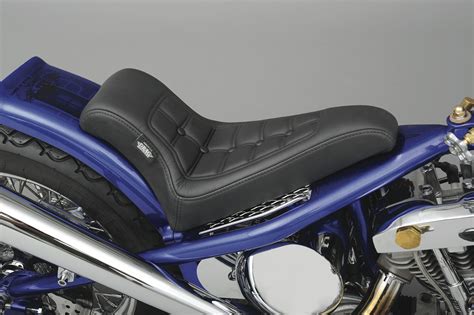 Drag Specialties Seats Low Rider Solo Seat for Custom Applications