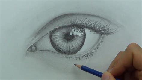 Drawing A Realistic Eye  Time Lapse    YouTube