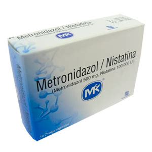 Drogueria   La Rebaja Virtual   METRONIDAZOL/NISTATINA  MK