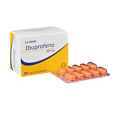 Drogueria San Jorge   Compra IBUPROFENO 800 mg 50 TABLETAS ...