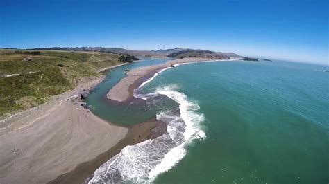 Drone Footage   Russian River Mouth, Sonoma County   YouTube