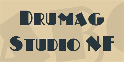 Drumag Studio NF Font · 1001 Fonts | Free commercial fonts, 1001 fonts ...