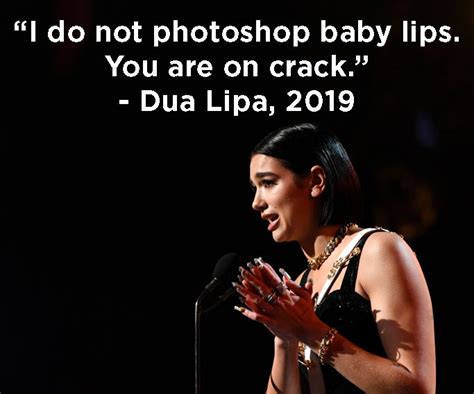 Dua Lipa Has Responded To Allegations She Photoshops Her Lips In Baby ...