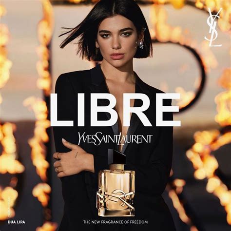 Dua Lipa Yves Saint Laurent Libre Perfume Celebrity SCENTsation