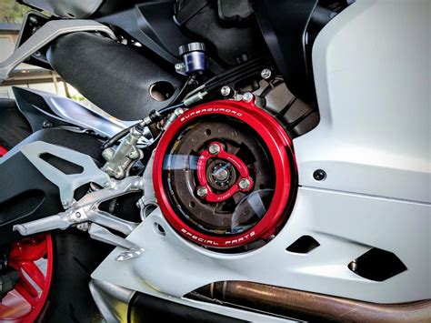 Ducabike Ducati Panigale Clear Clutch Cover & Retainer ...