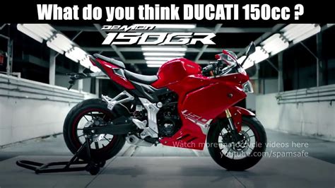 DUCATI 150cc motorcycle   YouTube