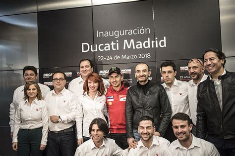 Ducati abre en Madrid su concesionario más grande de España
