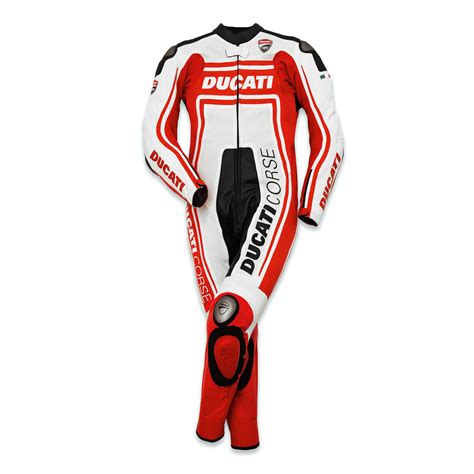 Ducati Corse one piece leather suit 14 Dainese racing new
