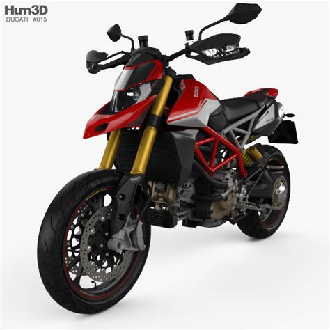 Ducati Hypermotard 950SP 2019 3D model   Vehicles on Hum3D