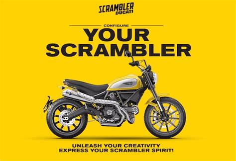 Ducati launches Scrambler configurator   Motorbike Writer