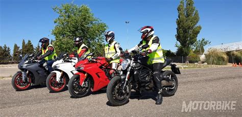 Ducati Madrid: Éxito del primer curso de conducción segura ...
