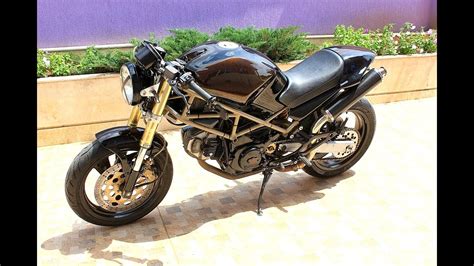 Ducati Monster 600 Cafe Racer Custom   YouTube