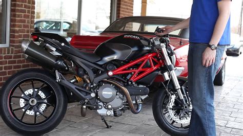 Ducati Monster 796 Termignoni Carbon   Revs   YouTube