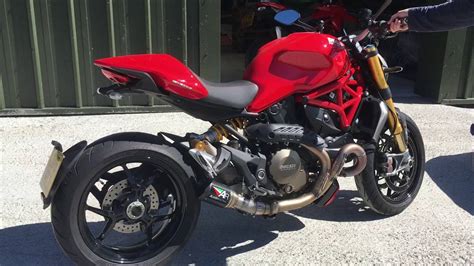 Ducati Monster 821 & 1200 exhaust   Austin Racing   YouTube