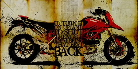 Ducati official fine art prints on Behance