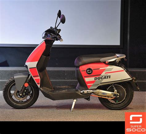 Ducati Panigale Inspired SuperSoco CUx Electric Scooter ...