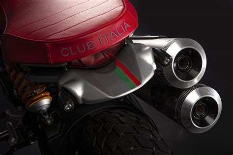 Ducati Scrambler 1100 SP Scuderia Club Italia: pieza de ...