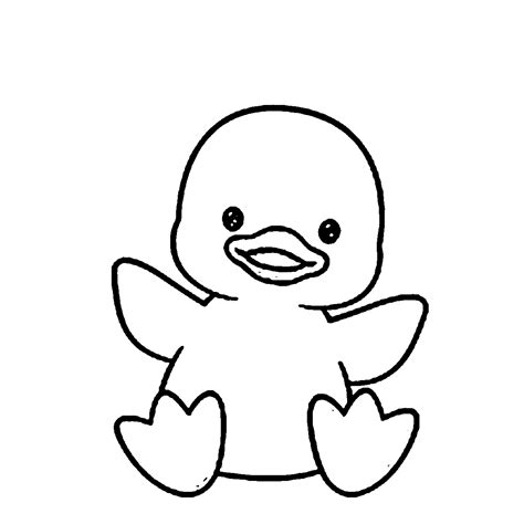 Duck Coloring Pages | Coloring pages, Elephant coloring ...