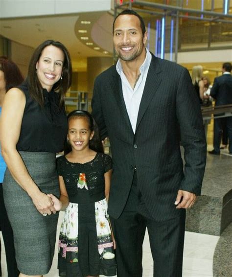 DWAYNE THE ROCK JOHNSON AND FAMILY ATTEND AWARD CEREMONY ...