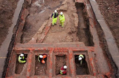 Early Twelfth Century Castle Walls Unearthed Outside ...