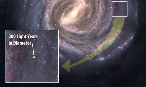 Earth calling: Tiny yellow dot shows distance radio ...