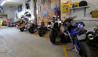 East Village Motorcycle Storage :: Indoor Motorcycle Parking