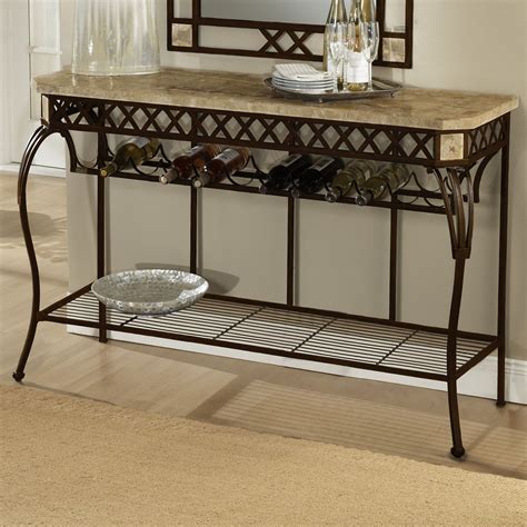 Eastbrook Buffet Table | Iron console table, Wrought iron ...