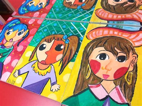 Easy Art Project For Kids   Picasso Cubist Portraits ...