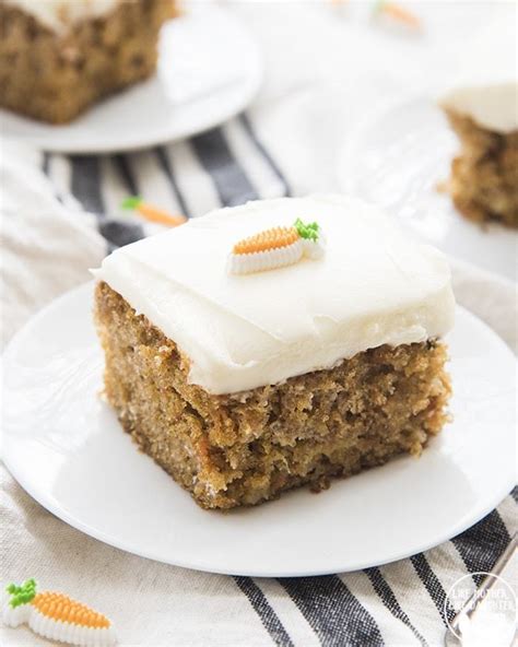 Easy Carrot Cake  in a 9x13 Pan  – Like Mother, Like Daughter