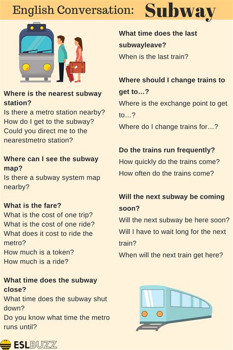 Easy Conversations about Transportation For ESL Students ...