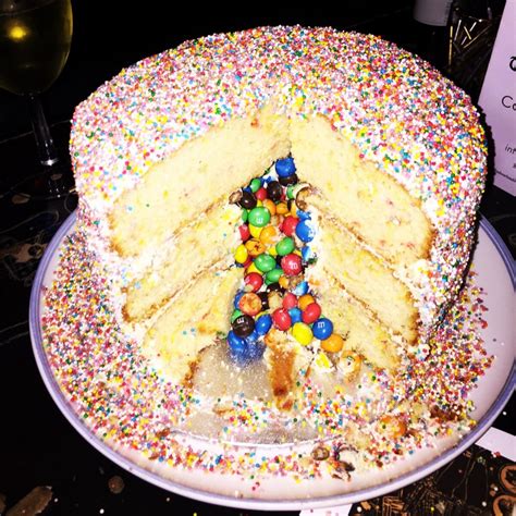 Easy Funfetti Piñata Birthday Cake  | Yes Please