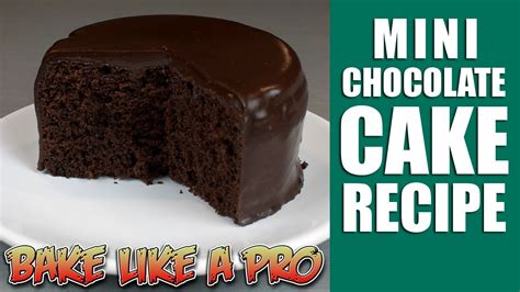Easy Mini chocolate cake recipe   YouTube