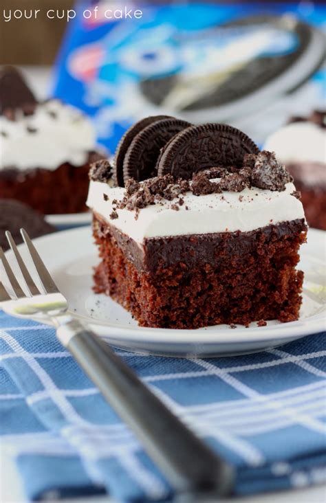 Easy Oreo Cake and Signed Cookbook Giveaway   Your Cup of Cake